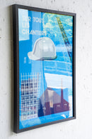 France ウォールポスター<br>ヴィンテージ <br> 大阪店・大和店・cerote antiques - ヴィンテージ SHARK ATTACK