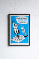 France ウォールポスター<br>ヴィンテージ <br> 大阪店 - ヴィンテージ SHARK ATTACK