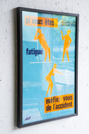 France ウォールポスター<br>ヴィンテージ <br> 大和店・大阪店 - ヴィンテージ SHARK ATTACK