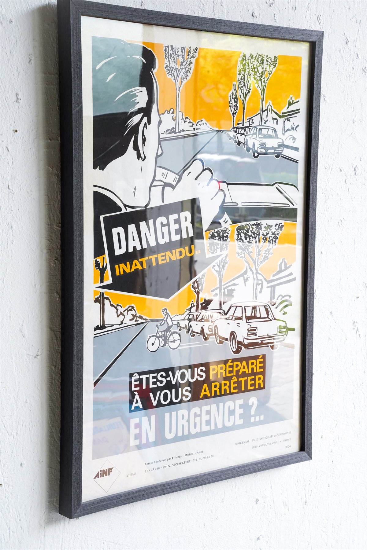 France ウォールポスター<br>ヴィンテージ <br>大和店 - ヴィンテージ SHARK ATTACK