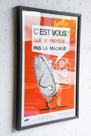 France ウォールポスター<br>ヴィンテージ <br> 大阪店・大和店・cerote antiques - ヴィンテージ SHARK ATTACK