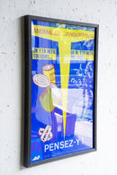 France ウォールポスター<br>ヴィンテージ <br> 大阪店・大和店・cerote antiques - ヴィンテージ SHARK ATTACK