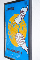 France ウォールポスター<br>ヴィンテージ <br> 大阪店・大和店・cerote antiques - ヴィンテージ SHARK ATTACK