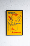 France ウォールポスター<br>ヴィンテージ <br> 大阪店・大和店・千駄ヶ谷店 - ヴィンテージ SHARK ATTACK