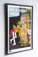 France ウォールポスター<br>ヴィンテージ <br> 大阪店 - ヴィンテージ SHARK ATTACK