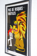 France ウォールポスター<br>ヴィンテージ <br> 大阪店 - ヴィンテージ SHARK ATTACK