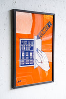 France ウォールポスター<br>ヴィンテージ <br> 大阪店 - ヴィンテージ SHARK ATTACK