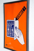 France ウォールポスター<br>ヴィンテージ <br> 大阪店 - ヴィンテージ SHARK ATTACK