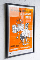 France ウォールポスター<br>ヴィンテージ <br> 大阪店・大和店 - ヴィンテージ SHARK ATTACK