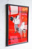 France ウォールポスター<br>ヴィンテージ <br> 大阪店・reload店 - ヴィンテージ SHARK ATTACK