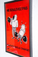 France ウォールポスター<br>ヴィンテージ <br> 大阪店・reload店 - ヴィンテージ SHARK ATTACK