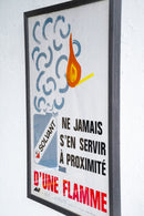 France ウォールポスター<br>ヴィンテージ <br> 大和店・cerote antiques - ヴィンテージ SHARK ATTACK