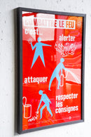 Franceウォールポスター<br>ヴィンテージ <br> 大阪店・大和店 - ヴィンテージ SHARK ATTACK