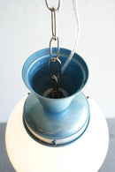 ミルクガラス ペンダントランプ<br>大阪店 - ヴィンテージ SHARK ATTACK