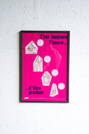 France ウォールポスター<br>ヴィンテージ <br> 大阪店・大和店 - ヴィンテージ SHARK ATTACK