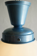 ミルクガラス ペンダントランプ<br>大阪店 - ヴィンテージ SHARK ATTACK