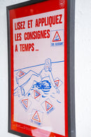 France ウォールポスター<br>ヴィンテージ <br> 大阪店・大和店 - ヴィンテージ SHARK ATTACK