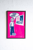 France ウォールポスター<br>ヴィンテージ <br> 大阪店・大和店 - ヴィンテージ SHARK ATTACK