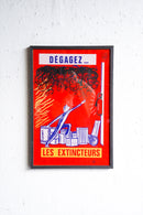 France ウォールポスター<br>ヴィンテージ <br> 大阪店・大和店 - ヴィンテージ SHARK ATTACK