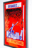 France ウォールポスター<br>ヴィンテージ <br> 大阪店・大和店 - ヴィンテージ SHARK ATTACK