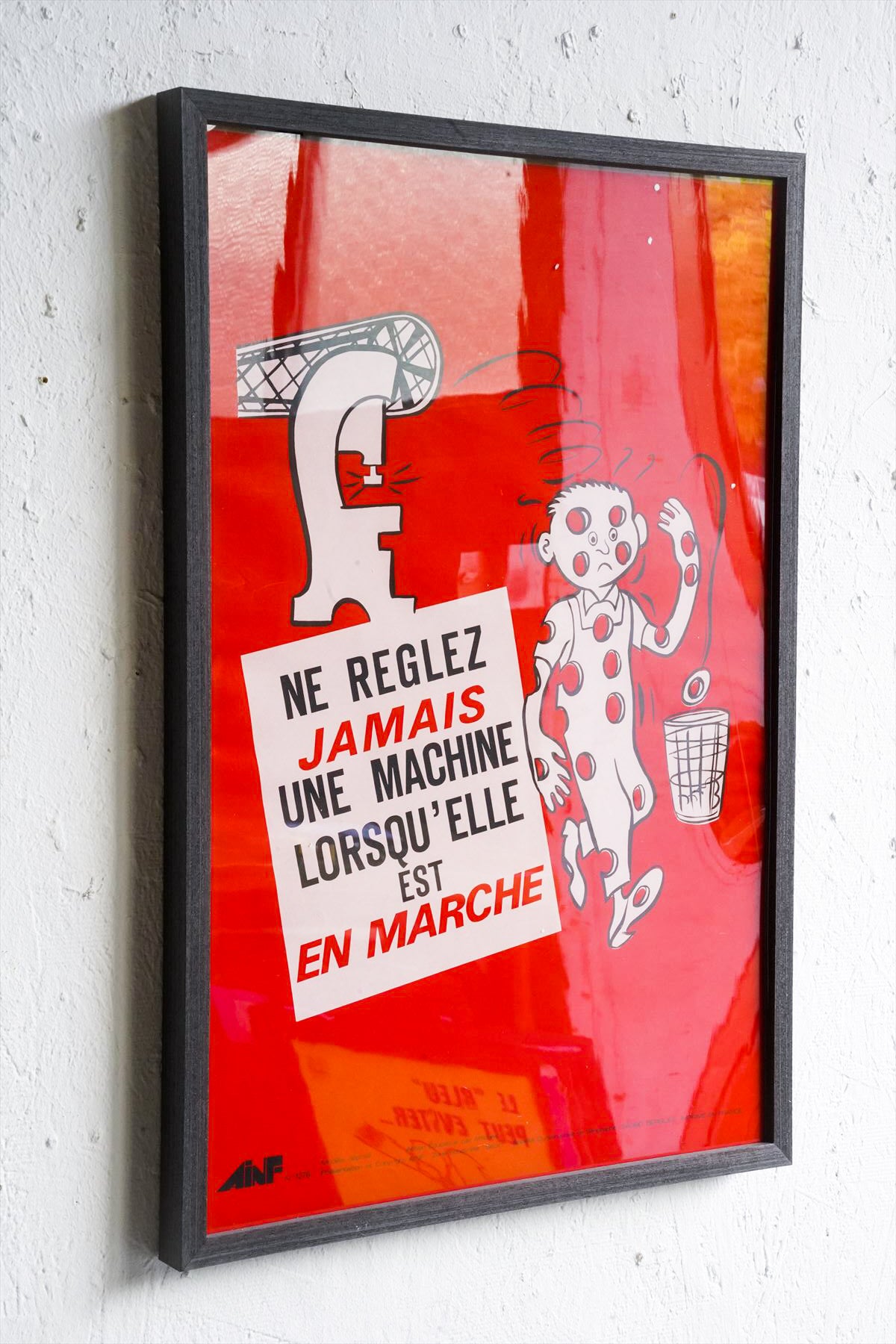 France ウォールポスター<br>ヴィンテージ <br> 大阪店・大和店 - ヴィンテージ SHARK ATTACK