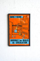 France ウォールポスター<br>ヴィンテージ <br> 大和店 - ヴィンテージ SHARK ATTACK