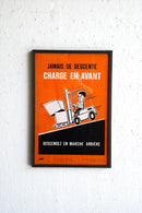 France ウォールポスター<br>ヴィンテージ <br> 大阪店・大和店 - ヴィンテージ SHARK ATTACK