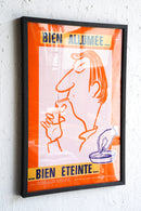 France ウォールポスター<br>ヴィンテージ <br> 大阪店・大和店 - ヴィンテージ SHARK ATTACK