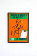 France ウォールポスター<br>ヴィンテージ <br> 大阪店・大和店 - ヴィンテージ SHARK ATTACK