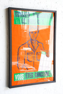 France ウォールポスター<br>ヴィンテージ <br> 大阪店・大和店 - ヴィンテージ SHARK ATTACK