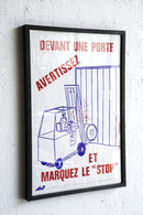 France ウォールポスター<br>ヴィンテージ <br> 大阪店 - ヴィンテージ SHARK ATTACK