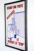 France ウォールポスター<br>ヴィンテージ <br> 大阪店 - ヴィンテージ SHARK ATTACK