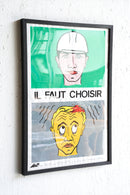 France ウォールポスター<br>ヴィンテージ <br> 大阪店・大和店 - ヴィンテージ SHARK ATTACK