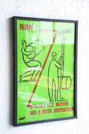 France ウォールポスター<br>ヴィンテージ <br> 大阪店・大和店 - ヴィンテージ SHARK ATTACK