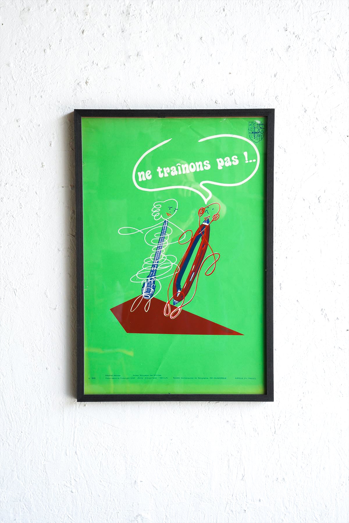 France ウォールポスター<br>ヴィンテージ <br> 大和店 - ヴィンテージ SHARK ATTACK