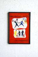 France ウォールポスター<br>ヴィンテージ <br> 大阪店・大和店 - ヴィンテージ SHARK ATTACK