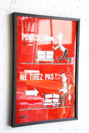 France ウォールポスター<br>ヴィンテージ <br> 大阪店・大和店 - ヴィンテージ SHARK ATTACK