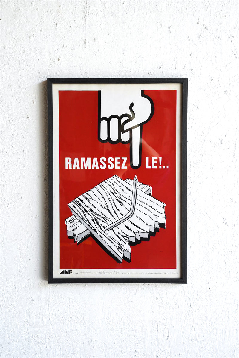 France 50s-60s Wall Poster Vintage<br> Osaka store/Yamato store