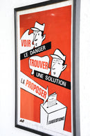 Franceウォールポスター<br>ヴィンテージ <br>大和店 - ヴィンテージ SHARK ATTACK