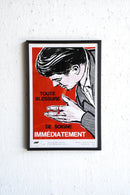 France ウォールポスター<br>ヴィンテージ <br> 大和店 - ヴィンテージ SHARK ATTACK