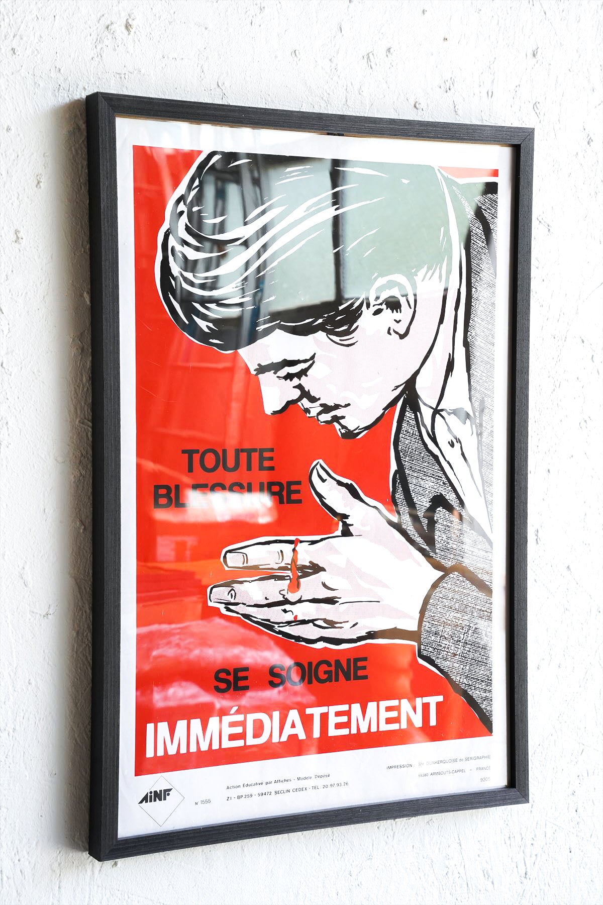 France ウォールポスター<br>ヴィンテージ <br> 大和店 - ヴィンテージ SHARK ATTACK