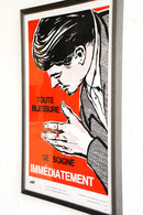 France ウォールポスター<br>ヴィンテージ <br> 大和店 - ヴィンテージ SHARK ATTACK