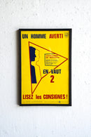 France ウォールポスター<br>ヴィンテージ <br> 大和店 - ヴィンテージ SHARK ATTACK