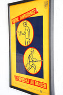 France ウォールポスター<br>ヴィンテージ <br> 大阪店・大和店 - ヴィンテージ SHARK ATTACK