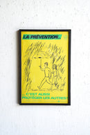 France ウォールポスター<br>ヴィンテージ <br> 大阪店・大和店 - ヴィンテージ SHARK ATTACK