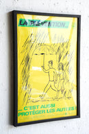 France ウォールポスター<br>ヴィンテージ <br> 大阪店・大和店 - ヴィンテージ SHARK ATTACK