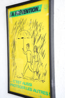 France ウォールポスター<br>ヴィンテージ <br> 大阪店・大和店 - ヴィンテージ SHARK ATTACK