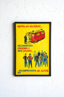 France ウォールポスター<br>ヴィンテージ <br> 大阪店・大和店 - ヴィンテージ SHARK ATTACK