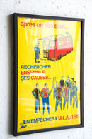 France ウォールポスター<br>ヴィンテージ <br> 大阪店・大和店 - ヴィンテージ SHARK ATTACK