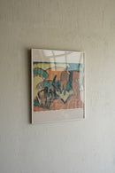 Karl Schmidt-Rottluff<br>「Summer」ウォールアート<br>1913 , Germany<br>大和店 - ヴィンテージ SHARK ATTACK